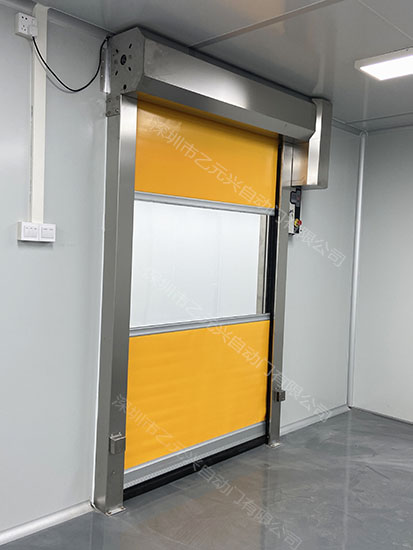 車(chē)間快速卷簾門(mén)-乙元興為某一知名企業(yè)量身定制案例圖片